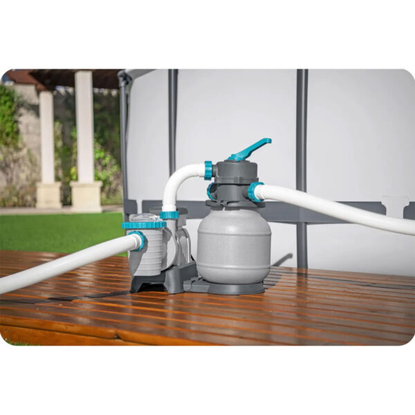 Homokszűrő medenceszűrő, 6056 l/h + multifunkcionális tabletták | Bestway - Image 7