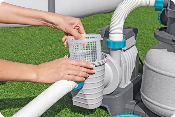 Pješčana filtracija za bazen, 6056 l/h + filter kuglice | Bestway - Image 8