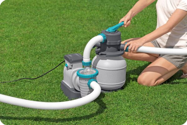 Pješčana filtracija za bazen, 6056 l/h + filter kuglice | Bestway - Image 9