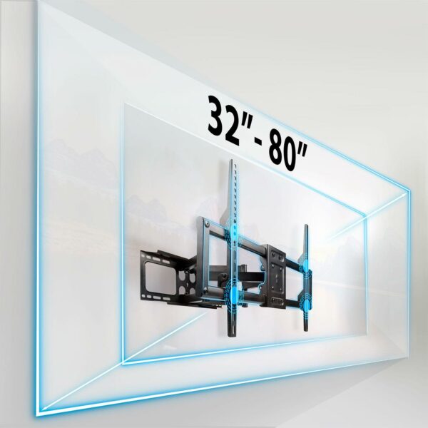 Nosač za TV 32-80″, 70 kg | Humberg - Image 6