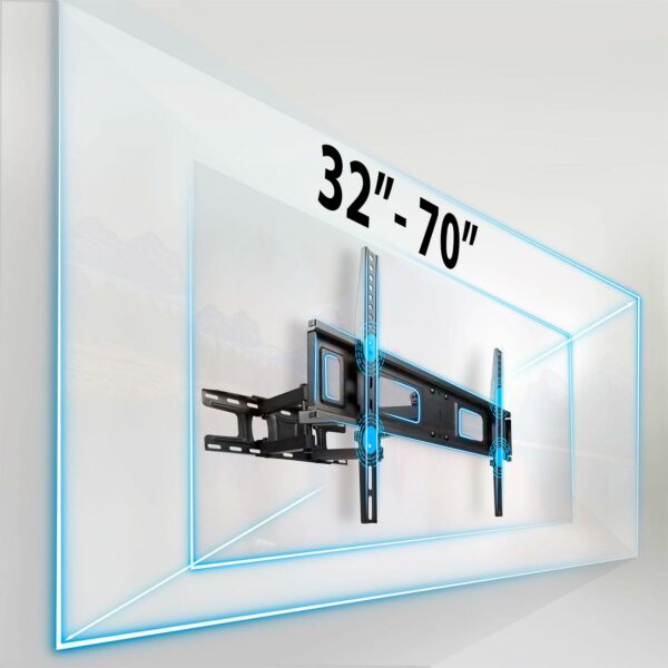 Nosač za TV 32-70″, 45 kg | Humberg - Image 6