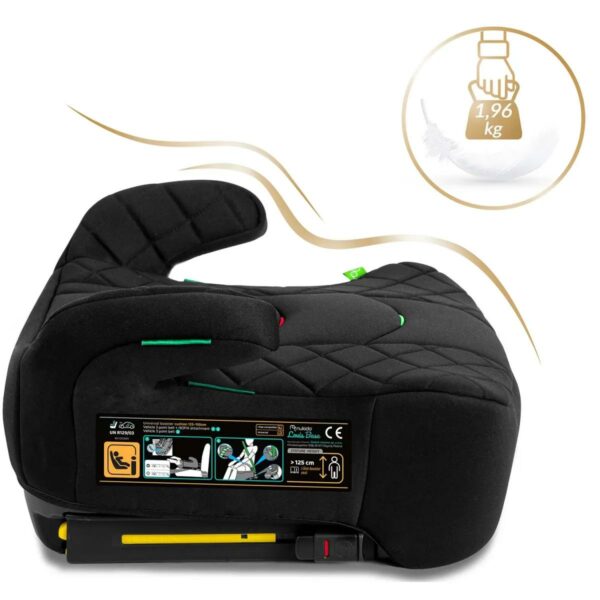 Autosjedalica Louis, ISOFIX, 22-36 kg, crna | Nukido - Image 6