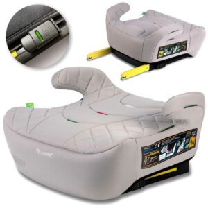 Autosjedalica Louis, ISOFIX, 22-36 kg, siva | Nukido