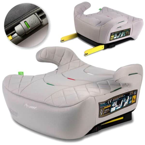 Autosjedalica Louis, ISOFIX, 22-36 kg, siva | Nukido