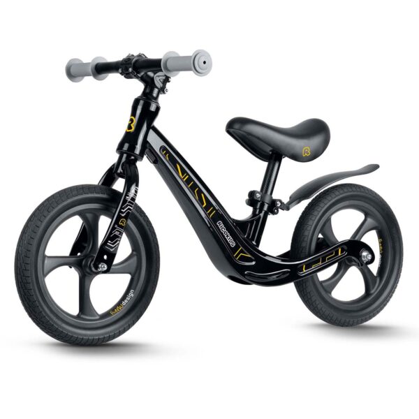 Dječji balans bicikl FUNNU, crni | Ricokids
