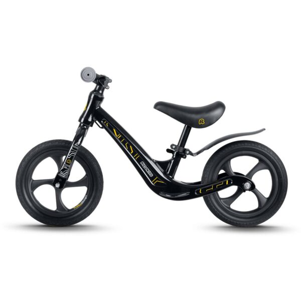 Dječji balans bicikl FUNNU, crni | Ricokids - Image 2