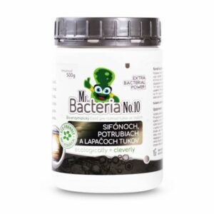 Bakterije za razgradnju masnoće u sifonima, 500 g | Mr. Bacteria razgrađuju masnoću i ulje u sifonima, cijevima i masnoćama te sprječavaju njihovo začepljenje.
