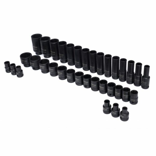 Set udarnih nasadnih ključeva, 1/2", 35 kom | KD11757 - Image 15