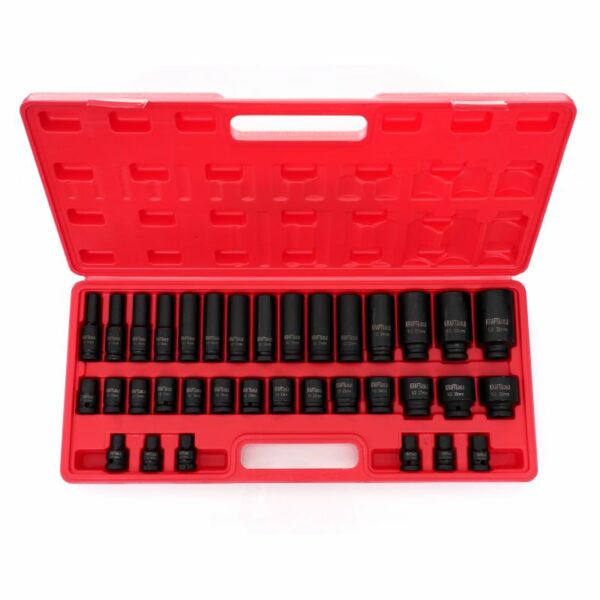 Set udarnih nasadnih ključeva, 1/2", 35 kom | KD11757 - Image 4