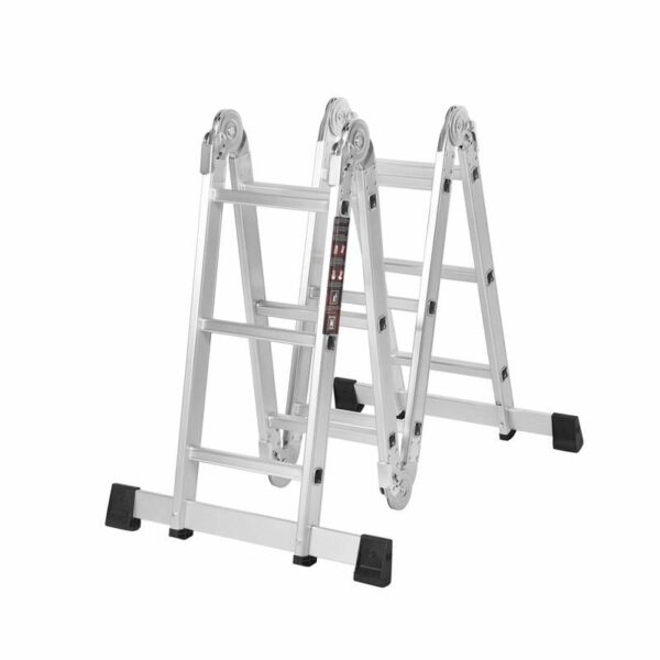 Sklopive glinene ljestve s platformom, 4x3, 346 cm | KD4070 - Image 8