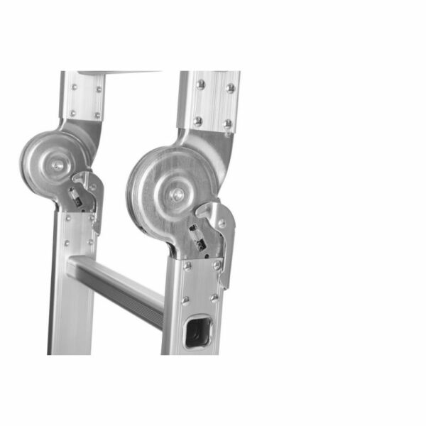Sklopive glinene ljestve s platformom, 4×4, 460 cm | KD4071 - Image 9