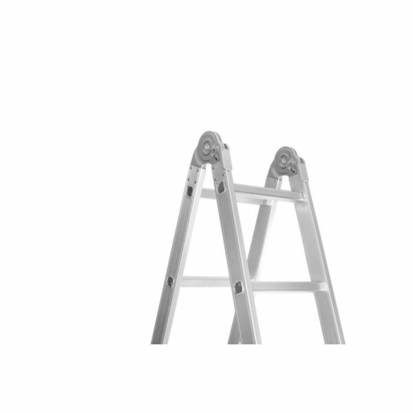 Sklopive glinene ljestve s platformom, 4×4, 460 cm | KD4071 - Image 7