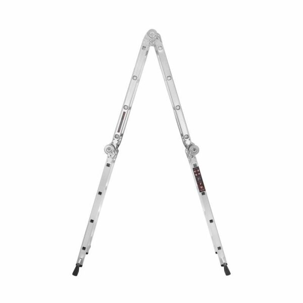 Sklopive glinene ljestve s platformom, 4×4, 460 cm | KD4071 - Image 4