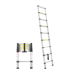 Aluminijske ljestve, teleskopske, 8 stepenica | KD4072