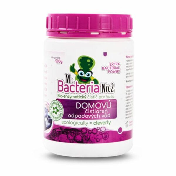 Kućanske bakterije za uređaje za pročišćavanje otpadnih voda, 500 g | Mr. Bacteria