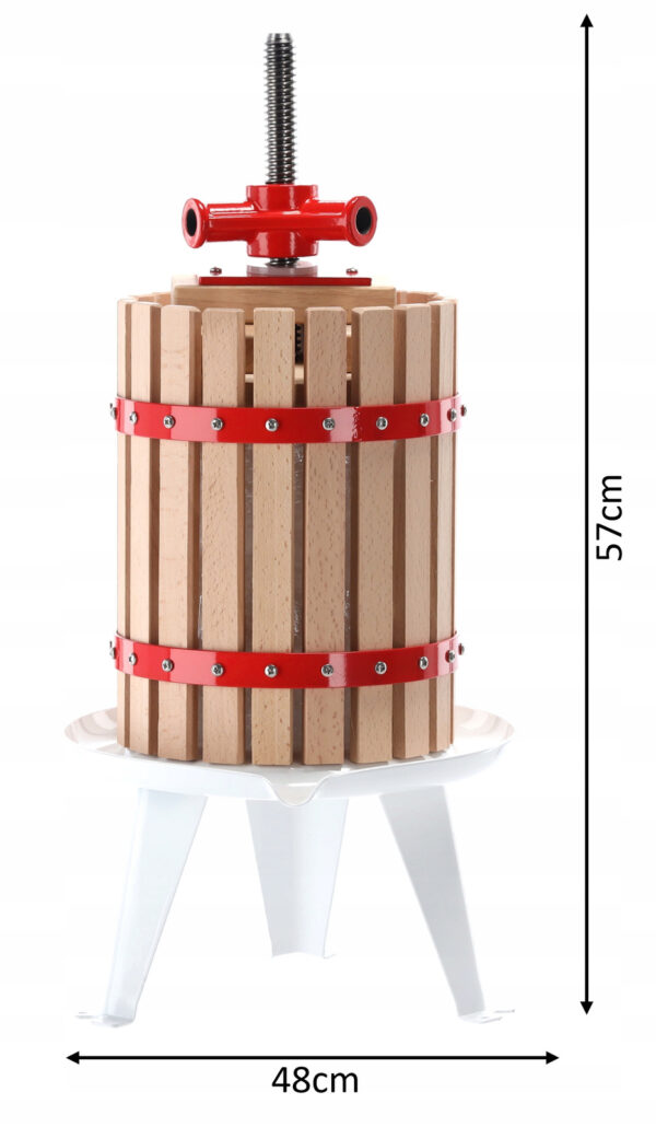 Sokovnik za voće, 6L | Crveni - Image 2