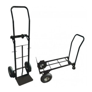 Univerzalna transportna kolica 2u1, 150 kg, crna | Garden Line