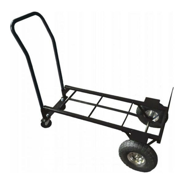 Univerzalna transportna kolica 2u1, 150 kg, crna | Garden Line - Image 4