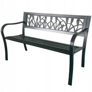 Vrtna klupa, 125x53x77cm, tulipani | Garden Line