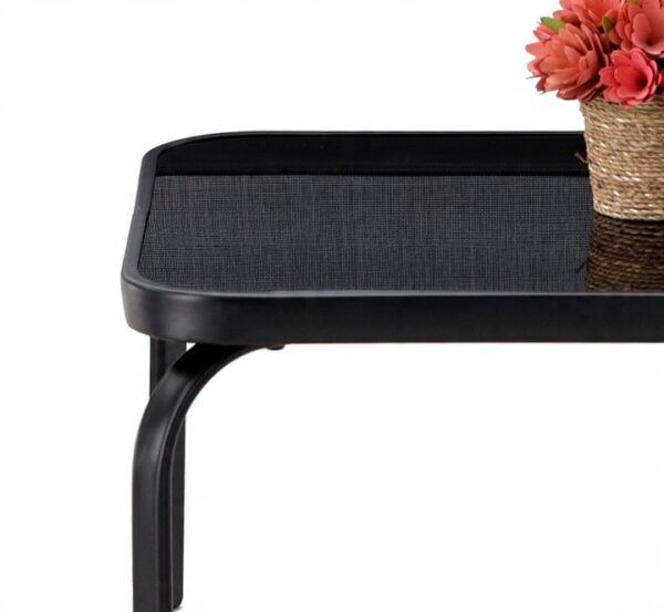 Vrtni set, crni, 2 stolice, sofa, stol | Garden Line - Image 7
