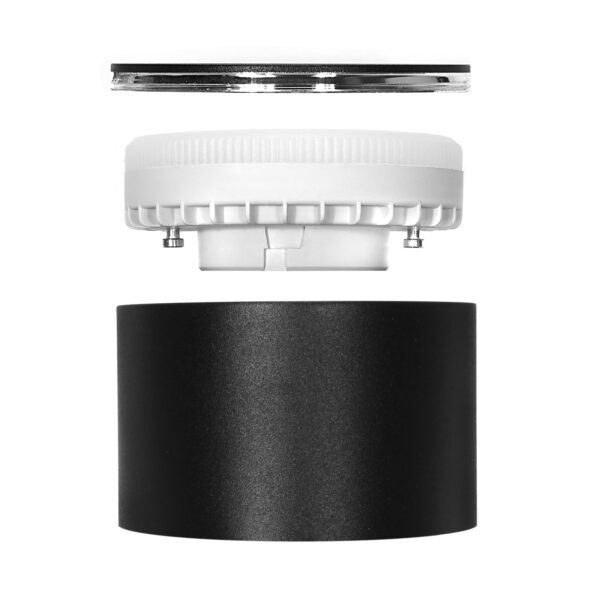 Halogena LED stropna svjetiljka GX53, crna | 82mm - Image 4