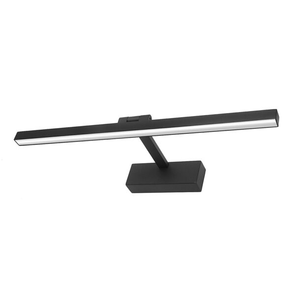 Zidna svjetiljka za kupaonicu, crna, 50 cm | 4000K - Image 2