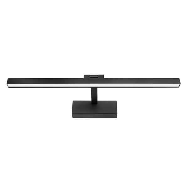 Zidna svjetiljka za kupaonicu, crna, 50 cm | 4000K - Image 3