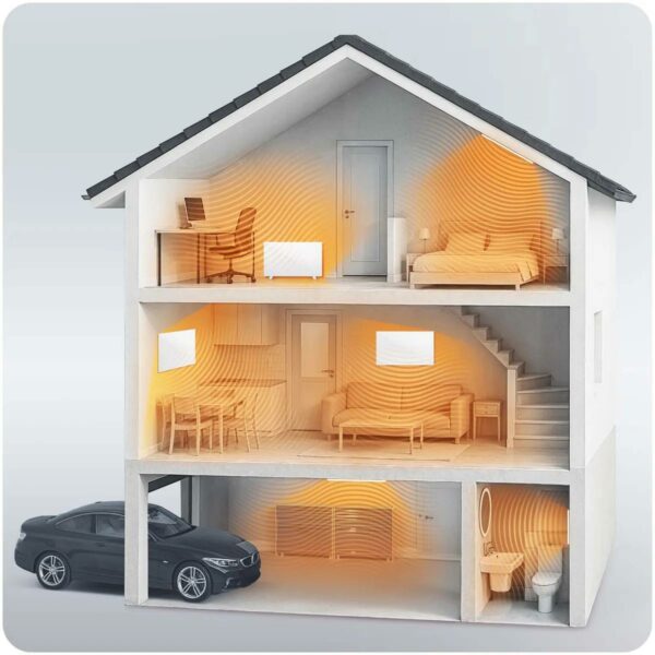 Infracrveni grijač BD-981, 600W, WiFi | Berdsen - Image 15