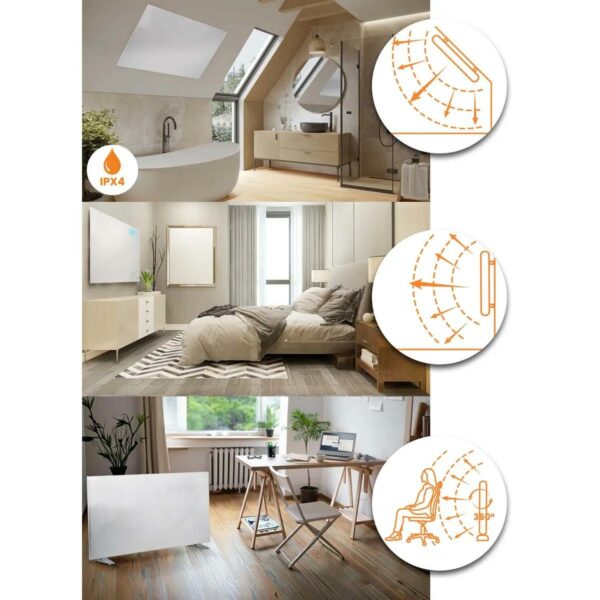 Infracrveni grijač BD-983, 720W, WiFi | Berdsen - Image 13