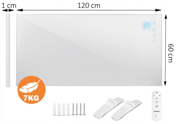 Infracrveni grijač BD-983, 720W, WiFi | Berdsen - Image 4