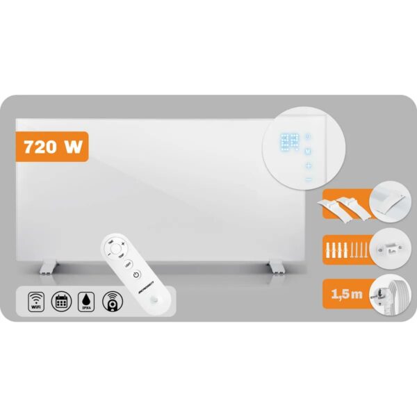 Infracrveni grijač BD-983, 720W, WiFi | Berdsen - Image 5