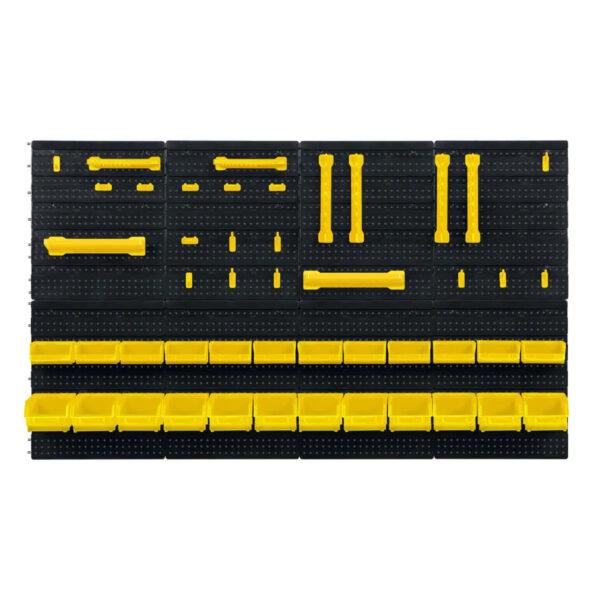 Zid za alat u radionici HM-580, 128x76cm, žuti | Humberg - Image 3