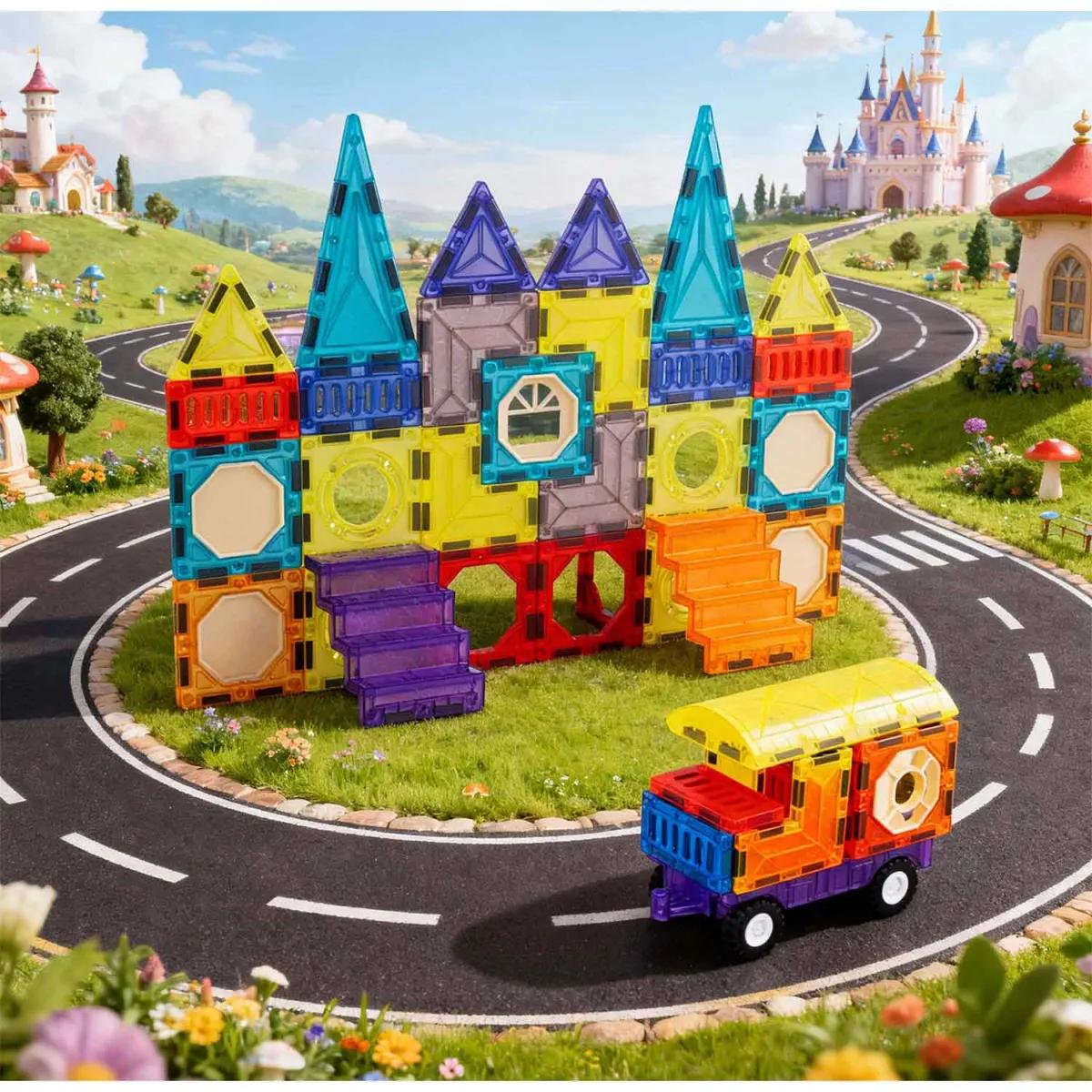 Magnetski set za gradnju RK-782, 71 komad | Ricokids - Image 10