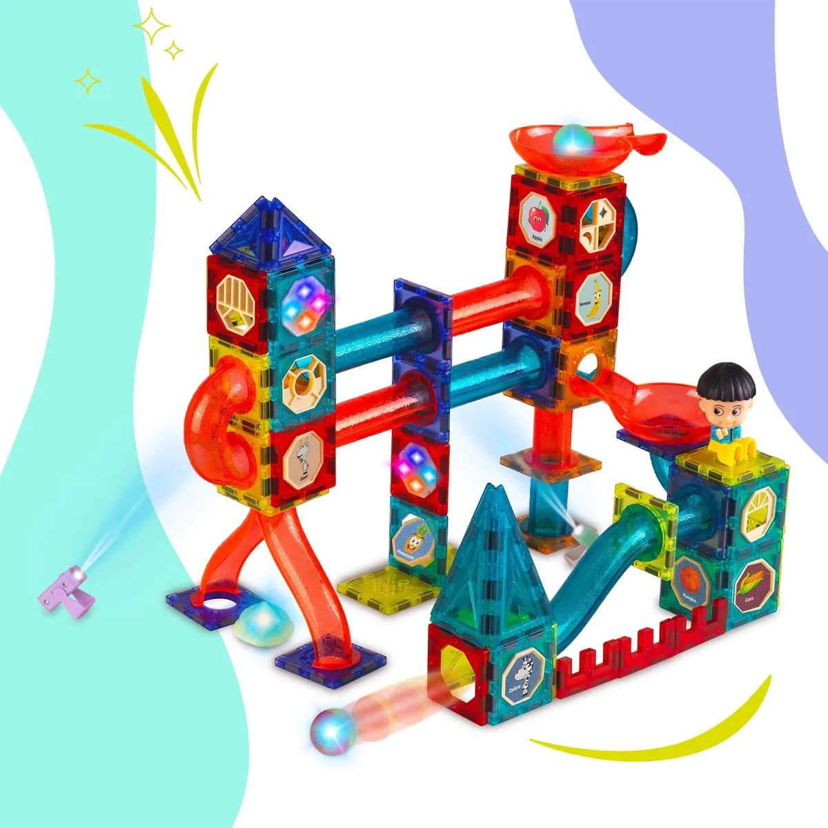 Magnetski set za gradnju RK-782, 150 komada | Ricokids - Image 3