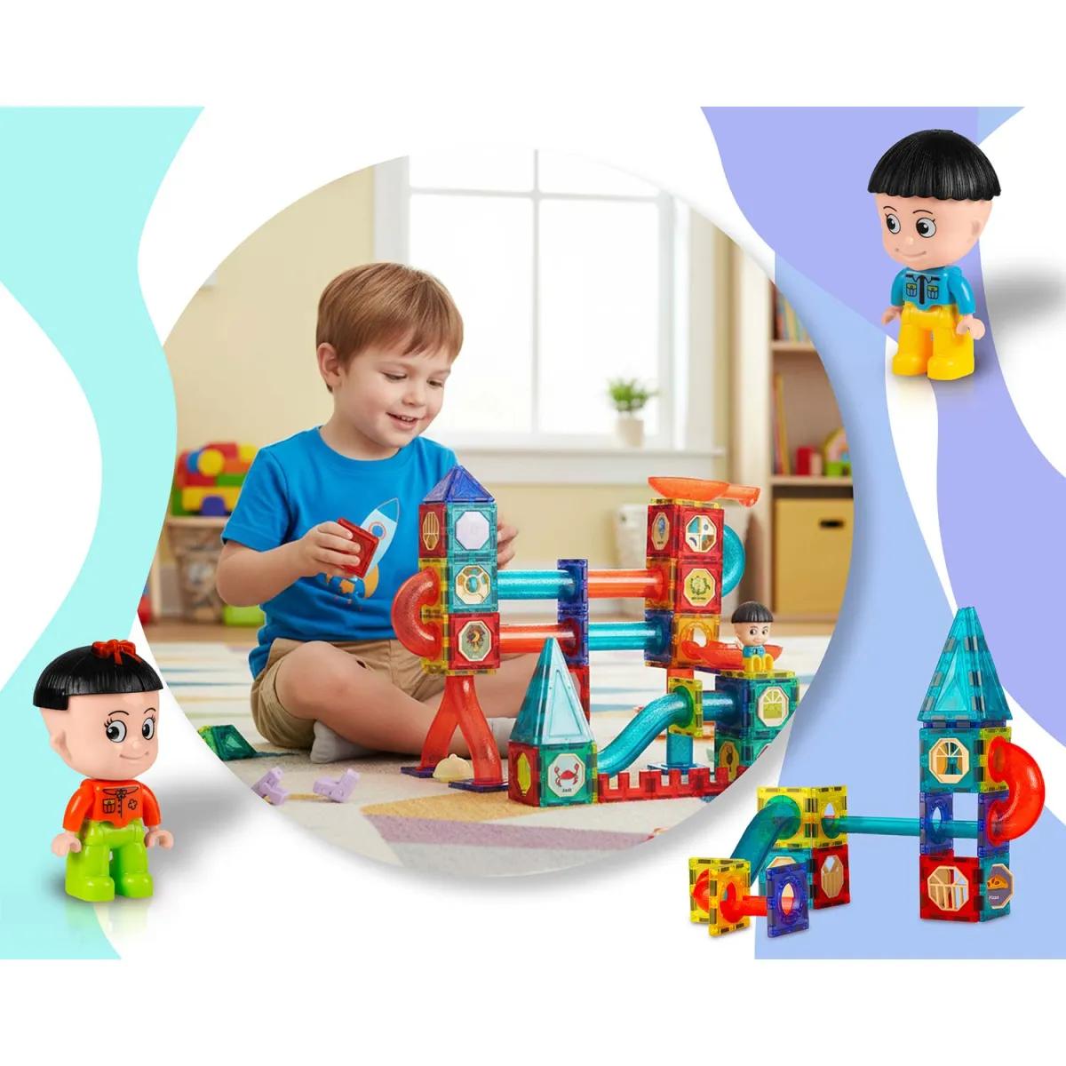 Magnetski set za gradnju RK-782, 150 komada | Ricokids - Image 7