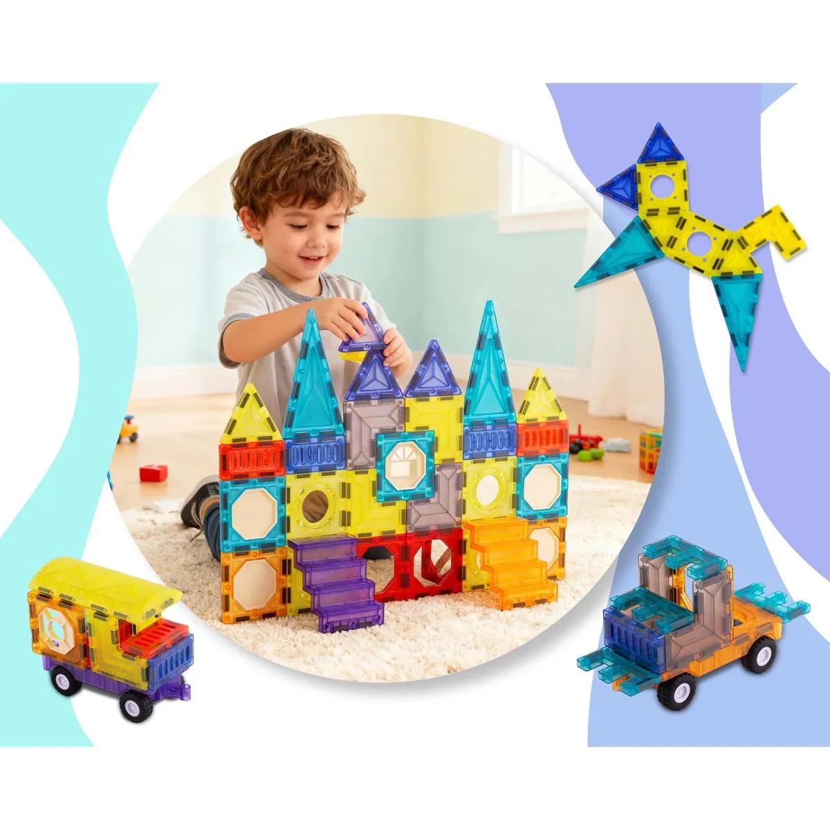 Magnetski set za gradnju RK-782, 71 komad | Ricokids - Image 8
