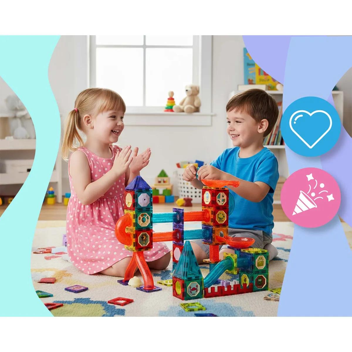 Magnetski set za gradnju RK-782, 150 komada | Ricokids - Image 9