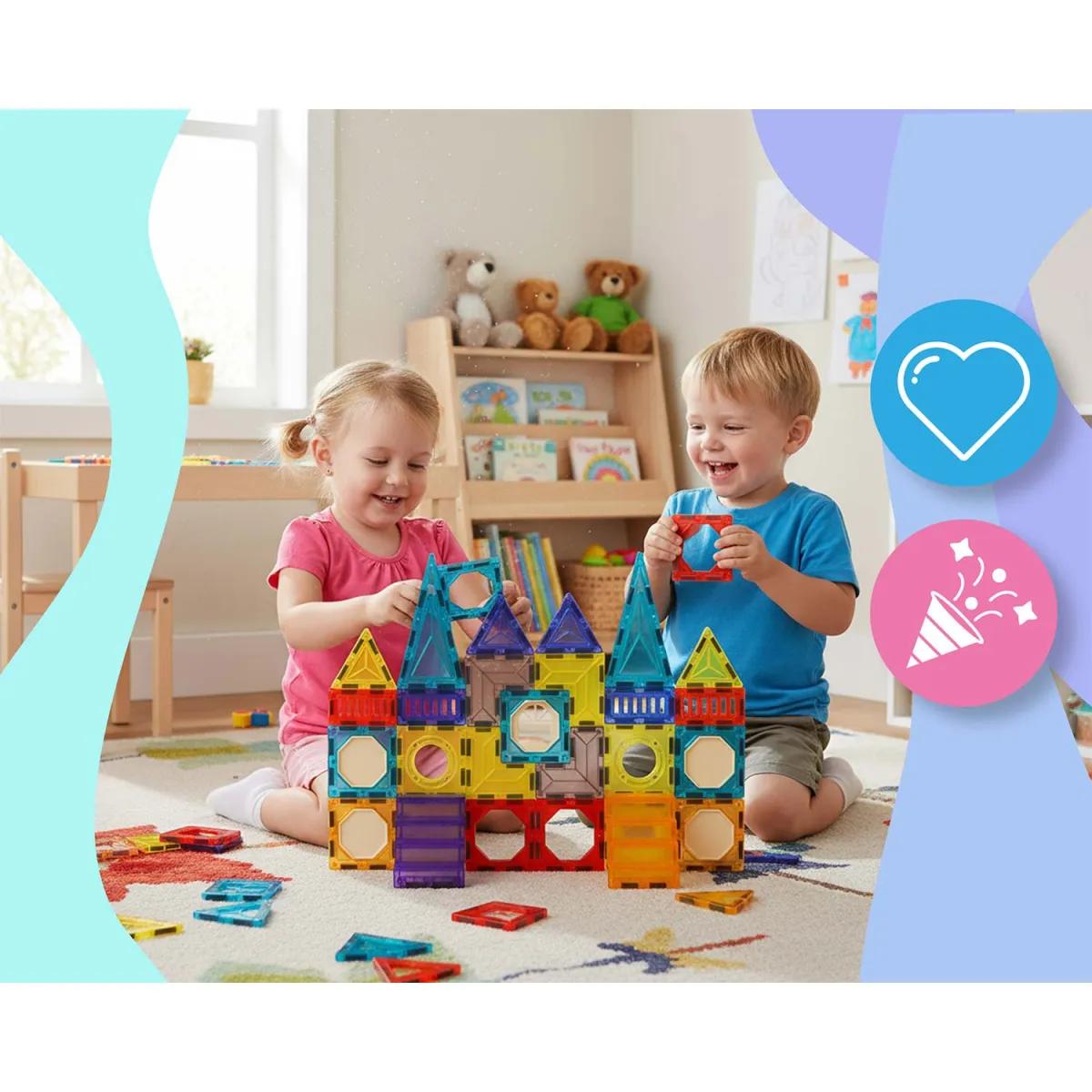 Magnetski set za gradnju RK-782, 71 komad | Ricokids - Image 9