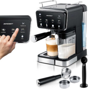 Aparat za kavu s polugom BD-773, 20 bara, crni | Berdsen