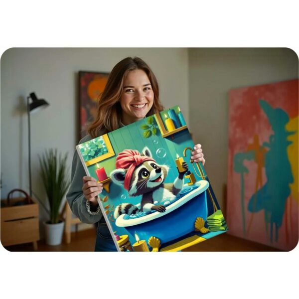 Boja po brojevima, 40x50cm, medvjedić | Massido - Image 10