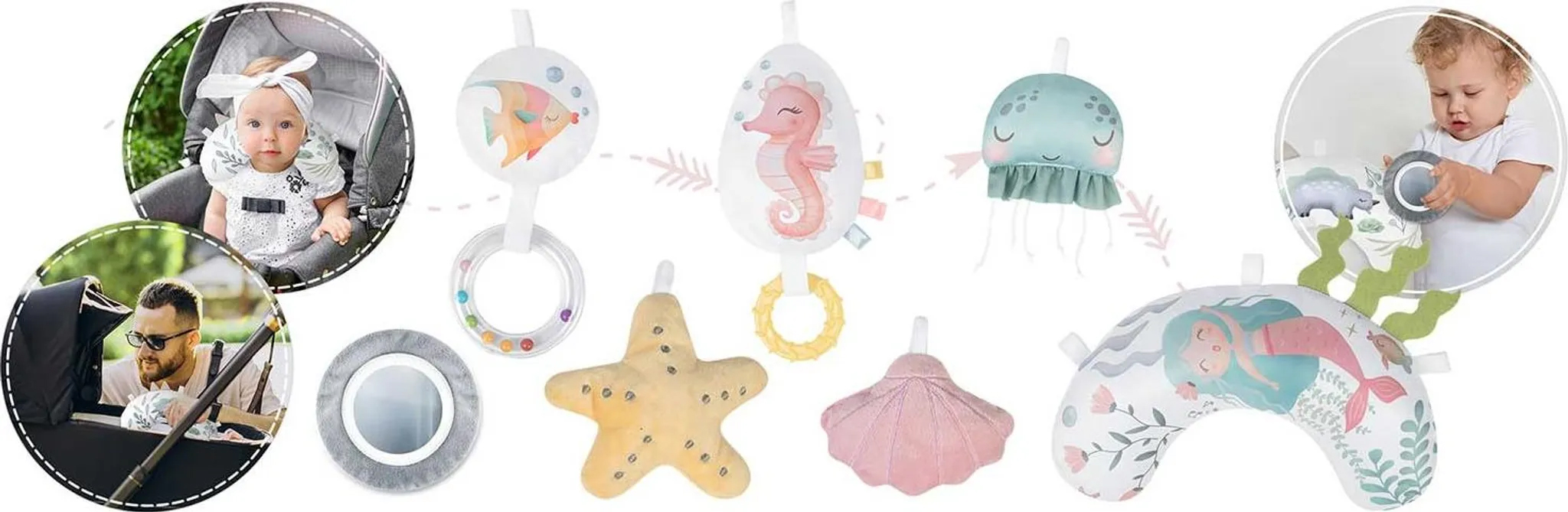 Interaktivna podloga za učenje, ocean, ružičasta | Nukido - Image 9