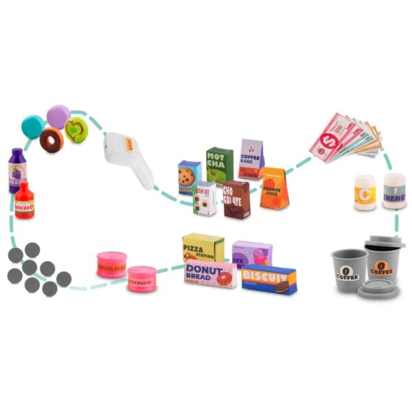 Interaktivna blagajna za djecu RK-822 | Ricokids - Image 11
