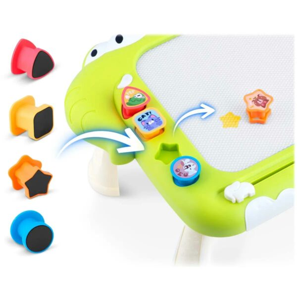 Dječja magnetska ploča za crtanje RK-823, zelena | Ricokids - Image 10