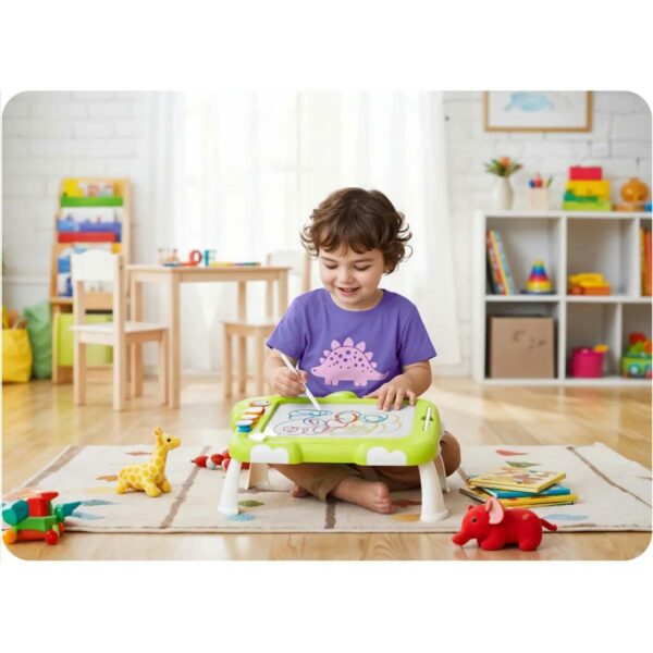 Dječja magnetska ploča za crtanje RK-823, zelena | Ricokids - Image 13