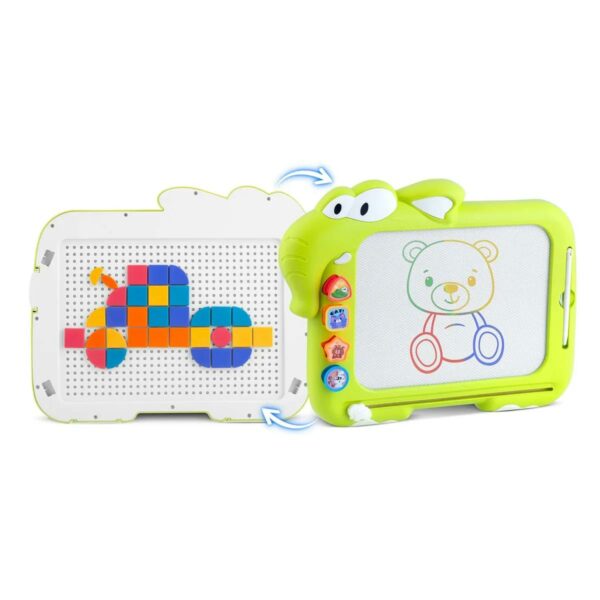 Dječja magnetska ploča za crtanje RK-823, zelena | Ricokids - Image 8