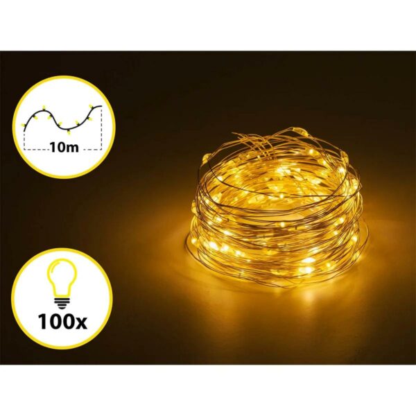 Božićna svjetla, 100LED | 10 metara - Image 3