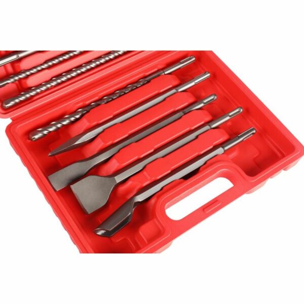 Set svrdla i dlijeta SDS+, 17 komada | KD10068 - Image 4