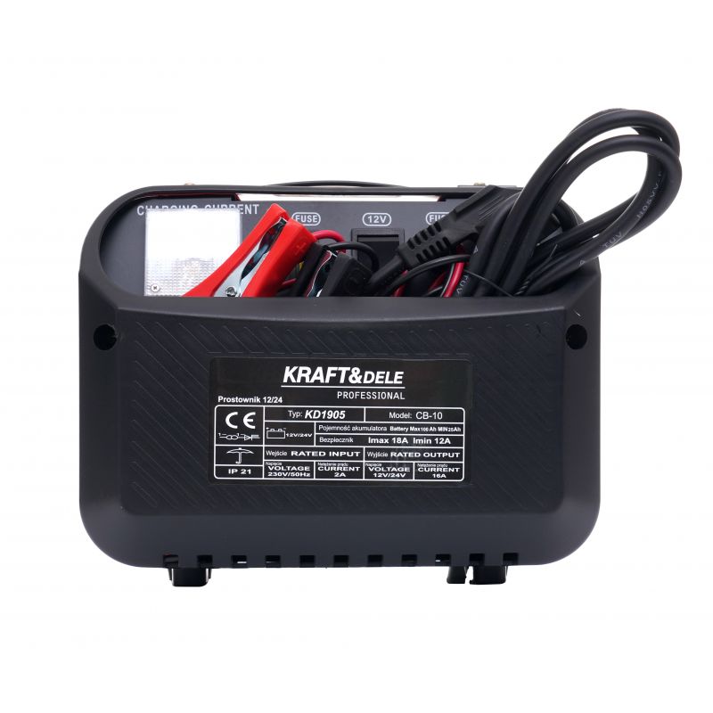Punjač za automobilske akumulatore, 12V, 24V, 10A, 60Ah | KD1905 - Image 3