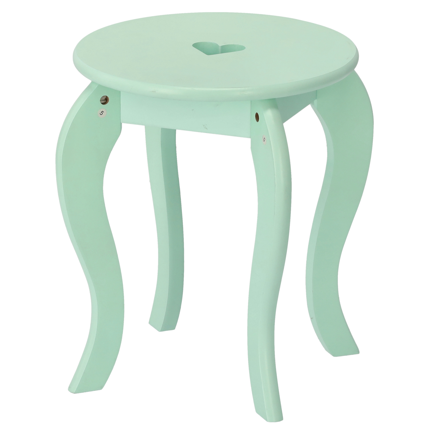 Dječji toaletni stolić s ogledalom | zelena - Image 4