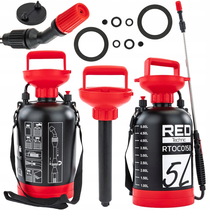 Ručna prskalica RTOC0158, 5L | RED TECHNIC